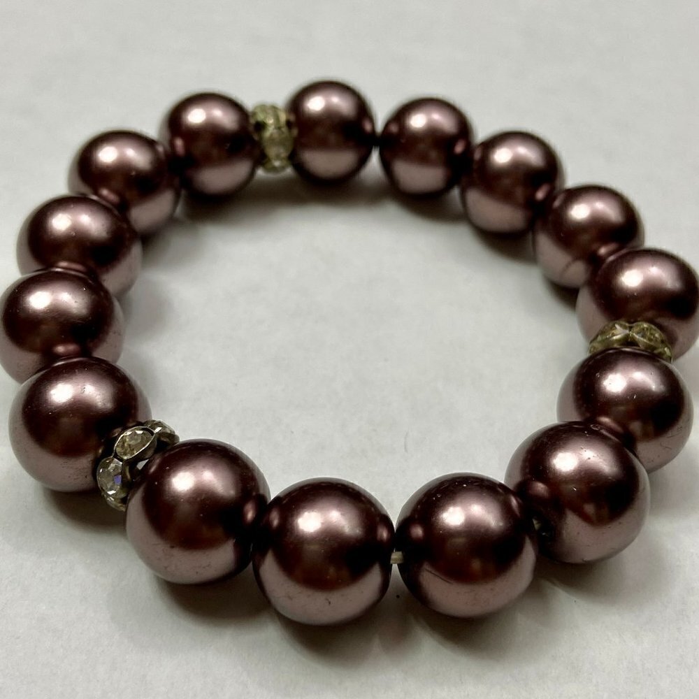 Lia Sophia beaded stretch bracelet